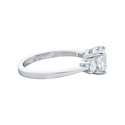 Olivia Moissanite Engagement Ring