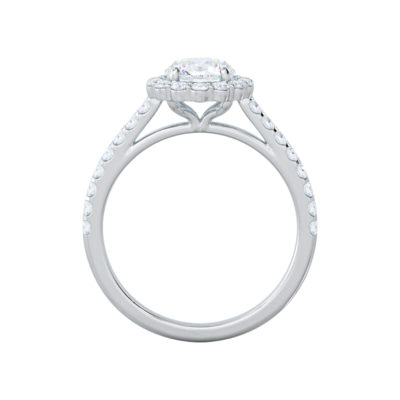 Victoria Moissanite Engagement Ring